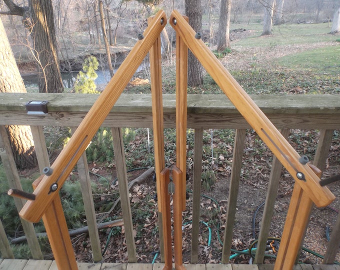 Fully Adjustable Hammered Dulcimer Stand 24/30 at Its Lowest to 38/50