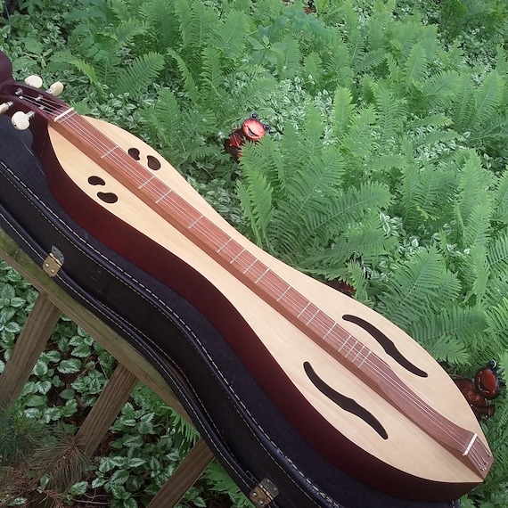 Vintage Dulcimer With Case Hand Crafted Refurbished Polished Etsy