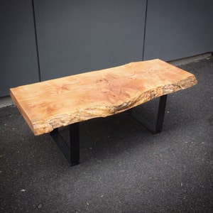 Maple Live Edge Table