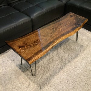 Live edge table