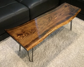 Live edge table