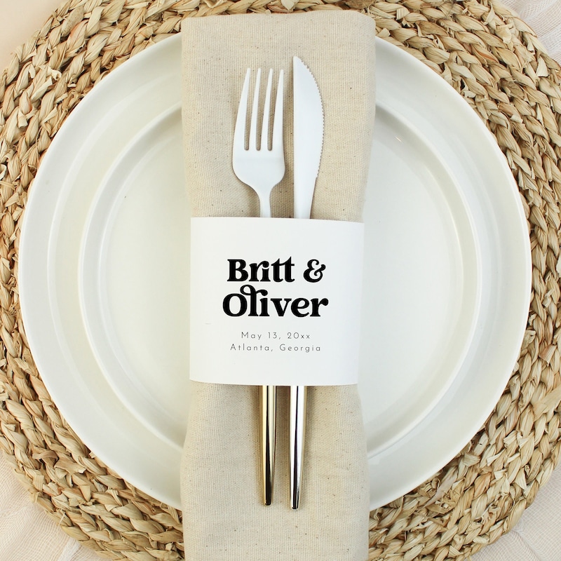 Wedding Napkin Rings - Etsy