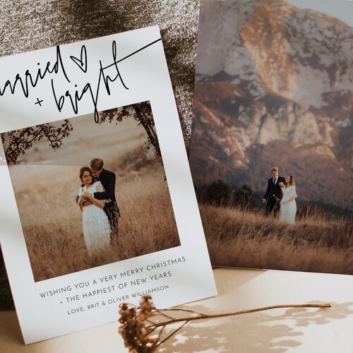 Our First Christmas As Mr And Mrs Card 