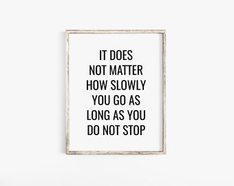 How Slowly You Go Etsy