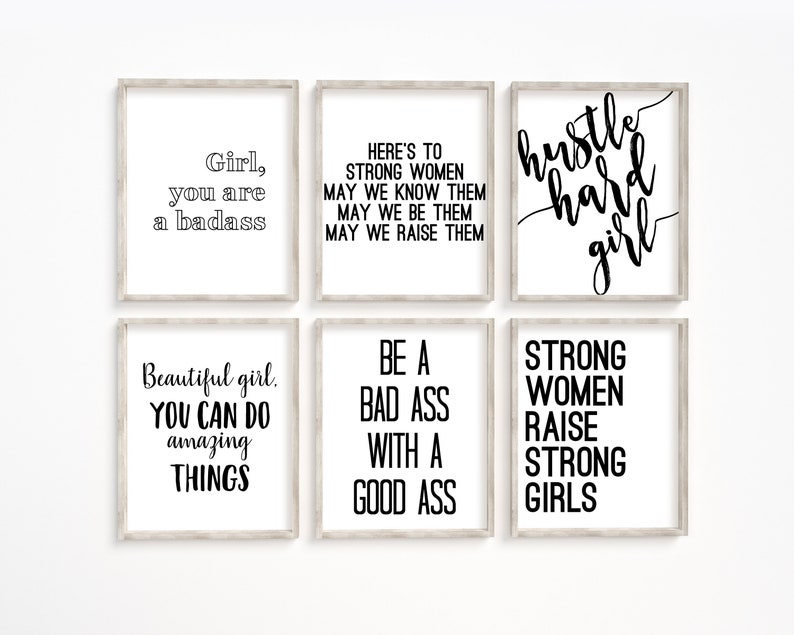 PRINTABLE Women Quotes Women Empowerment Women Empower | Etsy