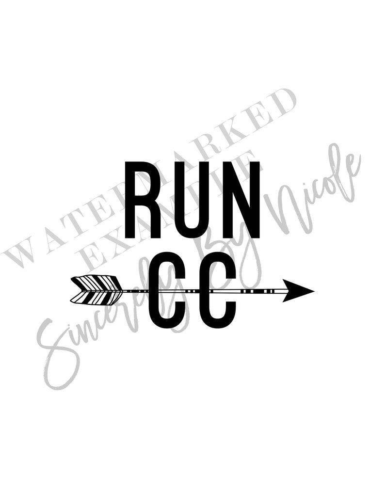 Running Print Cross Country Cross Country Gifts Cross Etsy