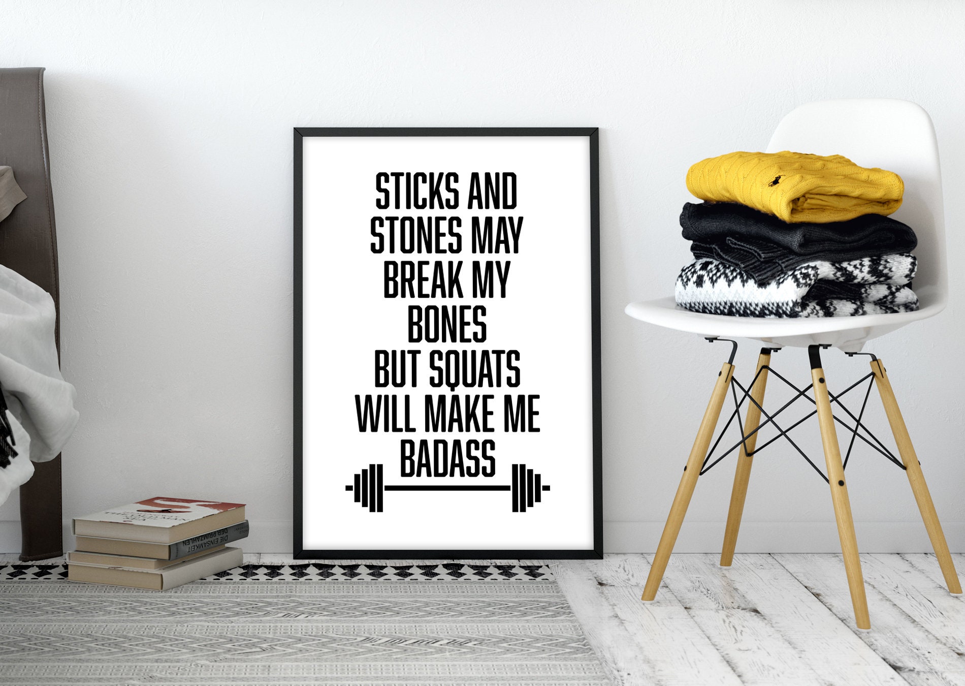 Fitness Motivation Motivational Poster Fitness Motivation - Etsy