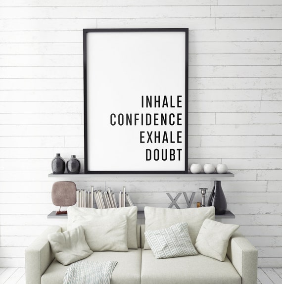 Large Wall Art 20x24 Large Wall Quote PRINTABLE Wall Art Etsy