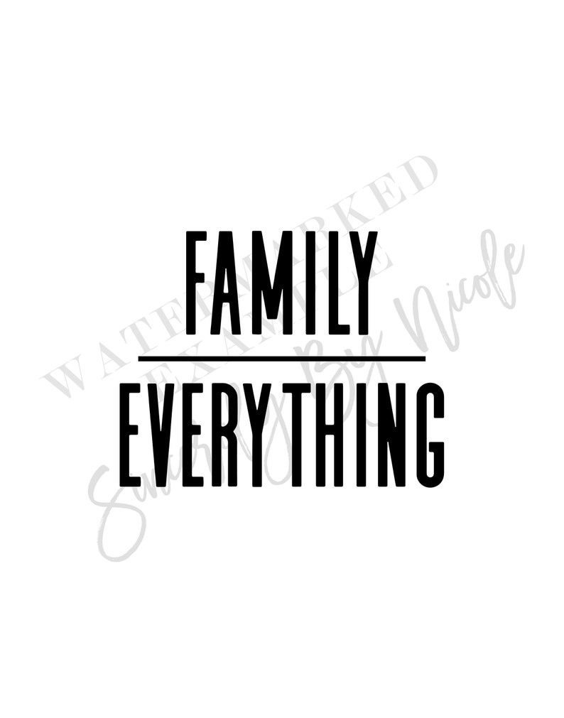 Family Over Everything Family Sign Family Print Living Room Etsy