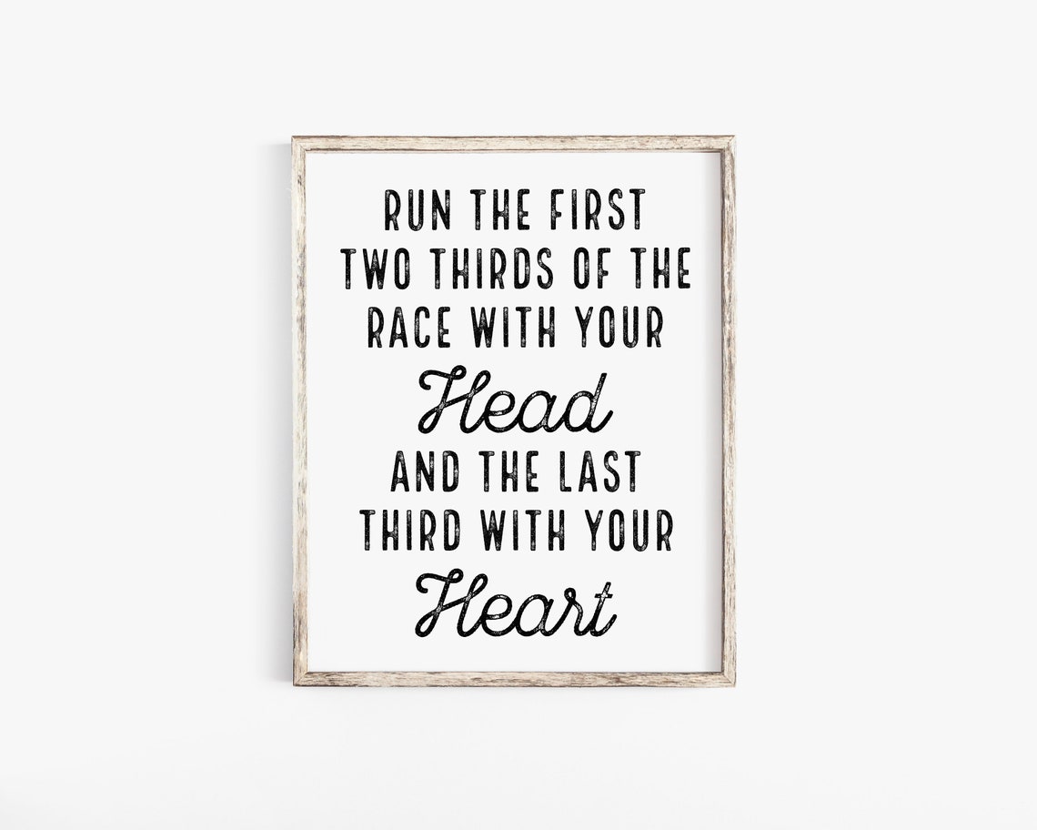 PRINTABLE Motivation Running Running Inspiration - Etsy