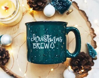 Christmas Brew Green Campfire Mug