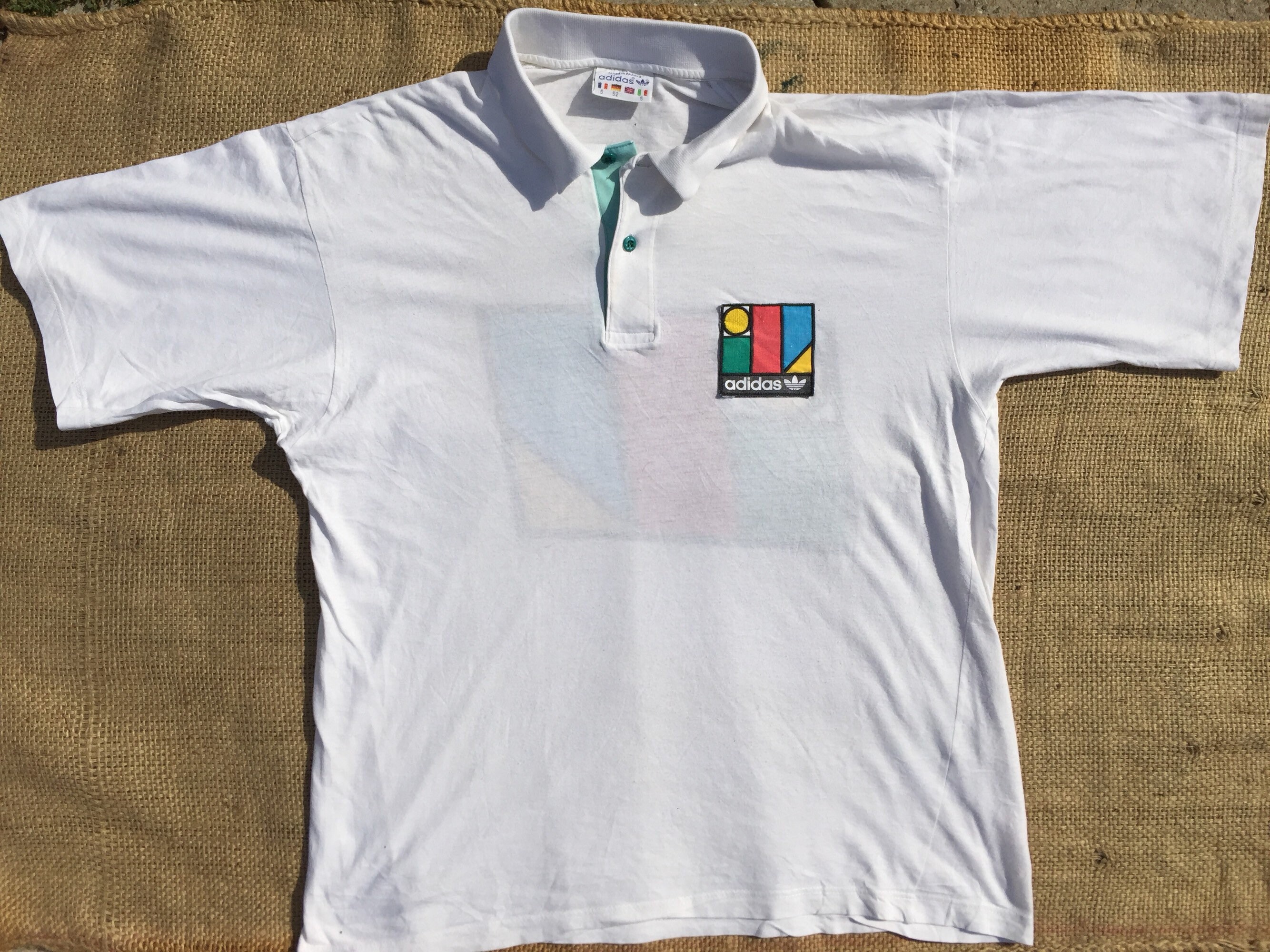 adidas cotton polo shirts
