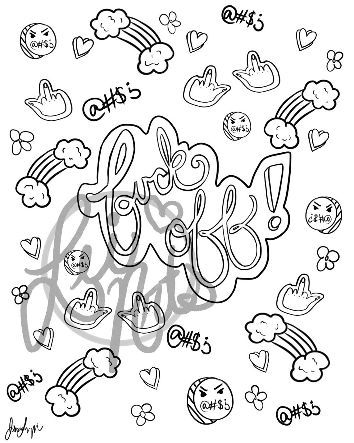 Adult coloring pages profanity - Il 1140xN.2993244397 Re90 