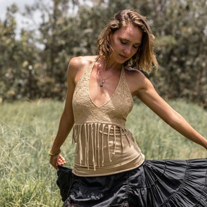 Festival Top, Fairy Top, Boho Top, Pixie Top, Cosplay , Yoga Top, Burning Man Clothing, Hippy Clothing, Rave Top, Psytrance Top, Ren Faire