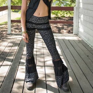 Super Flare Leggings, Yoga Leggings, Boho, Pixie, Festival