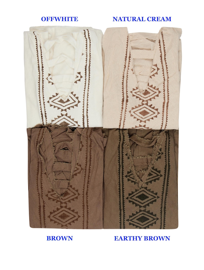 Boho Ethnic Dress, Raw Cotton Dress, Tribal Maxi Dress, Block Printed Dress, Tribal Clothing, Summer Beach Dress, Earthy Clothing image 11