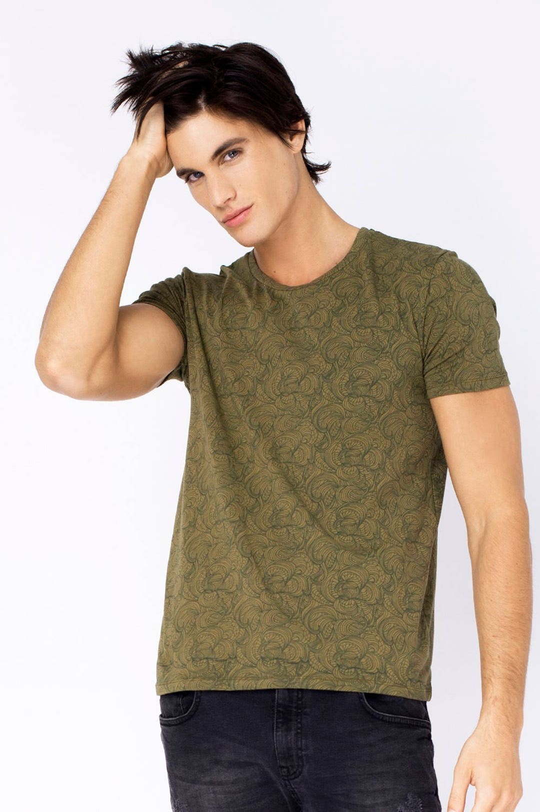 hombre camisa psicodélica ropa tribal - Etsy