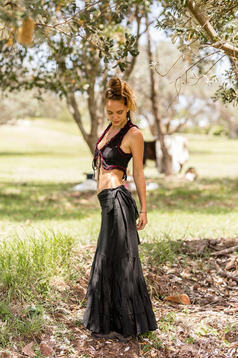 Krótkie kamizelki damskie, kamizelki gorsetowe, kamizelki pirackie, Psy Trance Goa, ubrania w stylu Pixie, kamizelki wróżek, kamizelki burleskowe, kamizelki cygańskie, ubrania elfów, ubrania hipisowskie zdjęcie 6