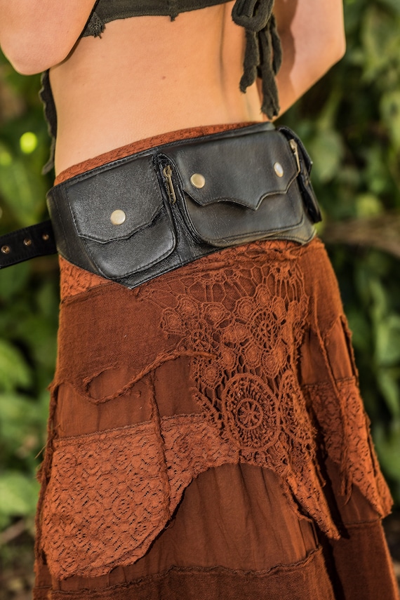 Leather utility belt festival 2025