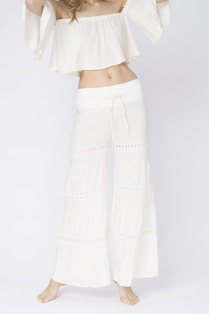 Linen Flare Pants, Linen Bell Bottom Pants, Yoga Pants, Wide Leg Pants ...