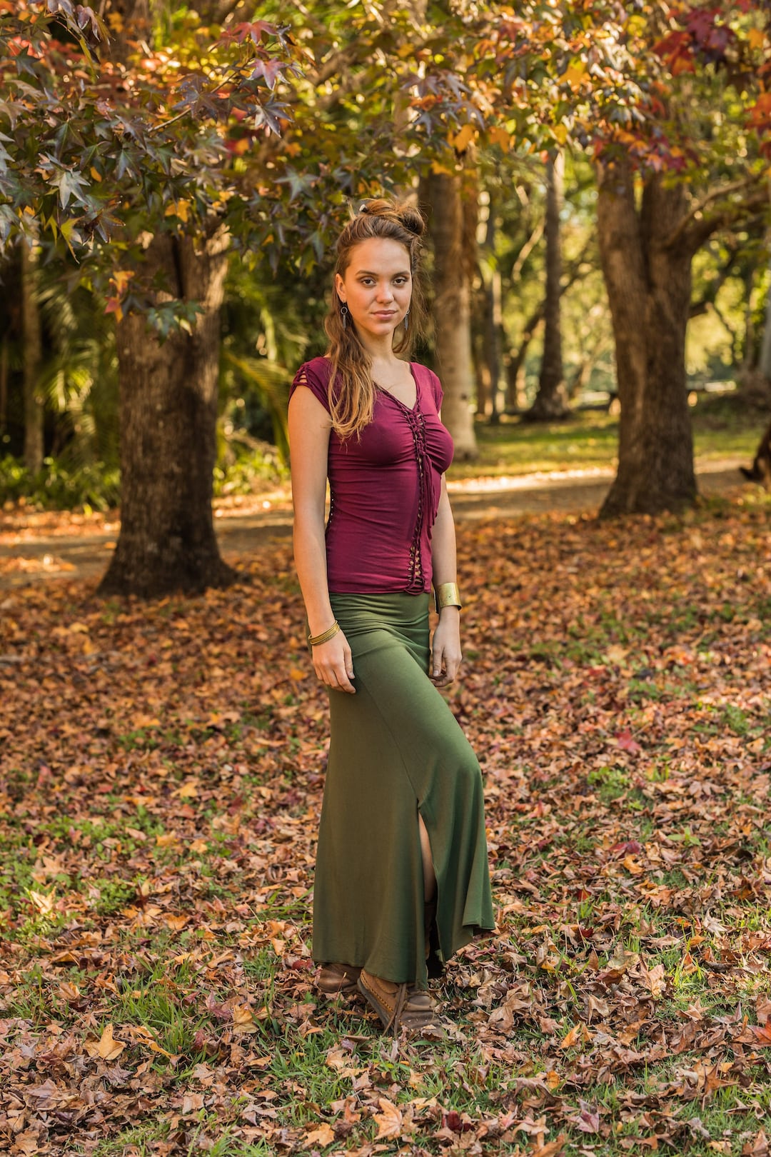 Olive green skirts xs online