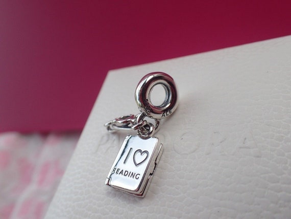 i love reading charm pandora