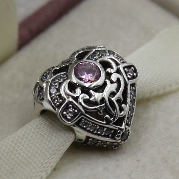 pandora opulent heart charm