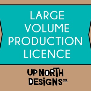 Large Volume Production Licence for ONE set of clipart OR digital paper