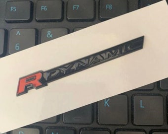 Land Rover Range Rover Velar Discovery Sport R Dynamic Front Wing Badge Black Gloss