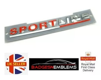 Vw Caddy / Transporter T5 T6 Sportline Rear Badge Emblem New UK Stock