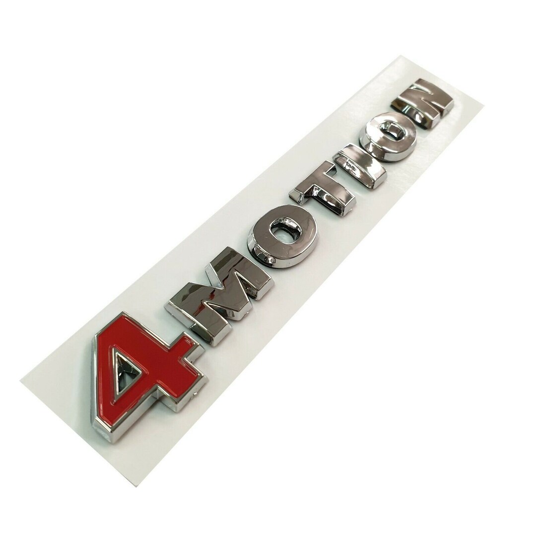 VW 4 Motion Rear Badge Emblem New UK Stock - Etsy UK