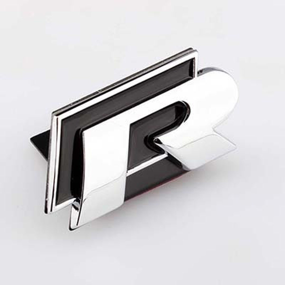 vw-black-r-line-front-grill-badge-emblem-new-uk-stock-etsy-canada