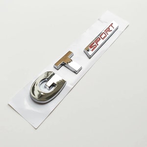 VW GT Sport badge Golf Polo Passat Emblem New UK Stock