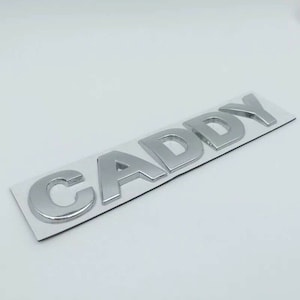 VW Caddy 2004-2010 Silver Rear Door Badge Emblem