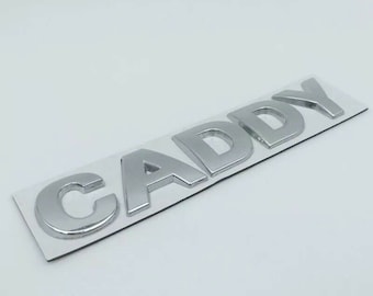 VW Caddy 2004-2010 Silver Rear Door Badge Emblem