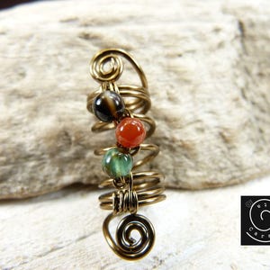 Drealocks Jewelry &quot;Circus&quot; Dread Bead Dread Jewelry