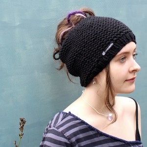 Dread Hat Dread Tube black knitted Dreadlock Tube