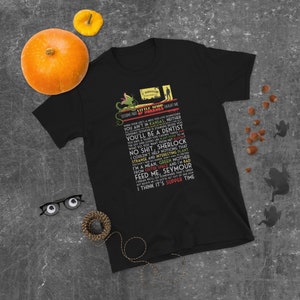 Little Shop Of Horrors Musical Quote Shirt -- Unisex Tshirt / Musical Theater Gift / Feed Me, Seymour / Minimalist Graphic / Broadway Lyrics