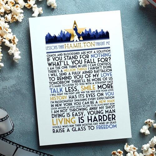 Lin-manuel Miranda Good Morning Quote, Hamilton Musical, Positive