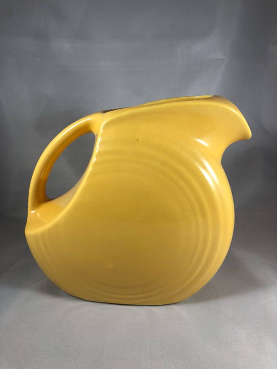 Fiestaware 2025 yellow pitcher