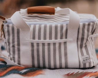 Insulated Casserole Carrier, Picnic Bag Reusable Insulated Bag, Potluck Food Bag, Personalize Lunch Bag, Large Cooler Bag, Eco Friendly Bag