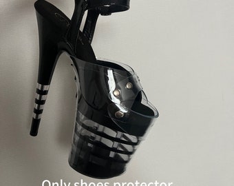 Pole Boots Clear Protector Pole Shoes Protector Plateau Enkellaarzen Paaldanslaarzen Cadeau Paaldansen Superduurzame siliconen paaldansen
