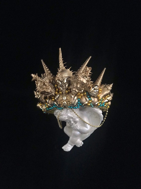 New Silver Mermaid Style Tiara Adult