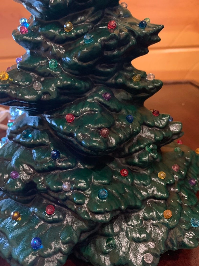 Medium Mantle Ceramic Christmas Tree
