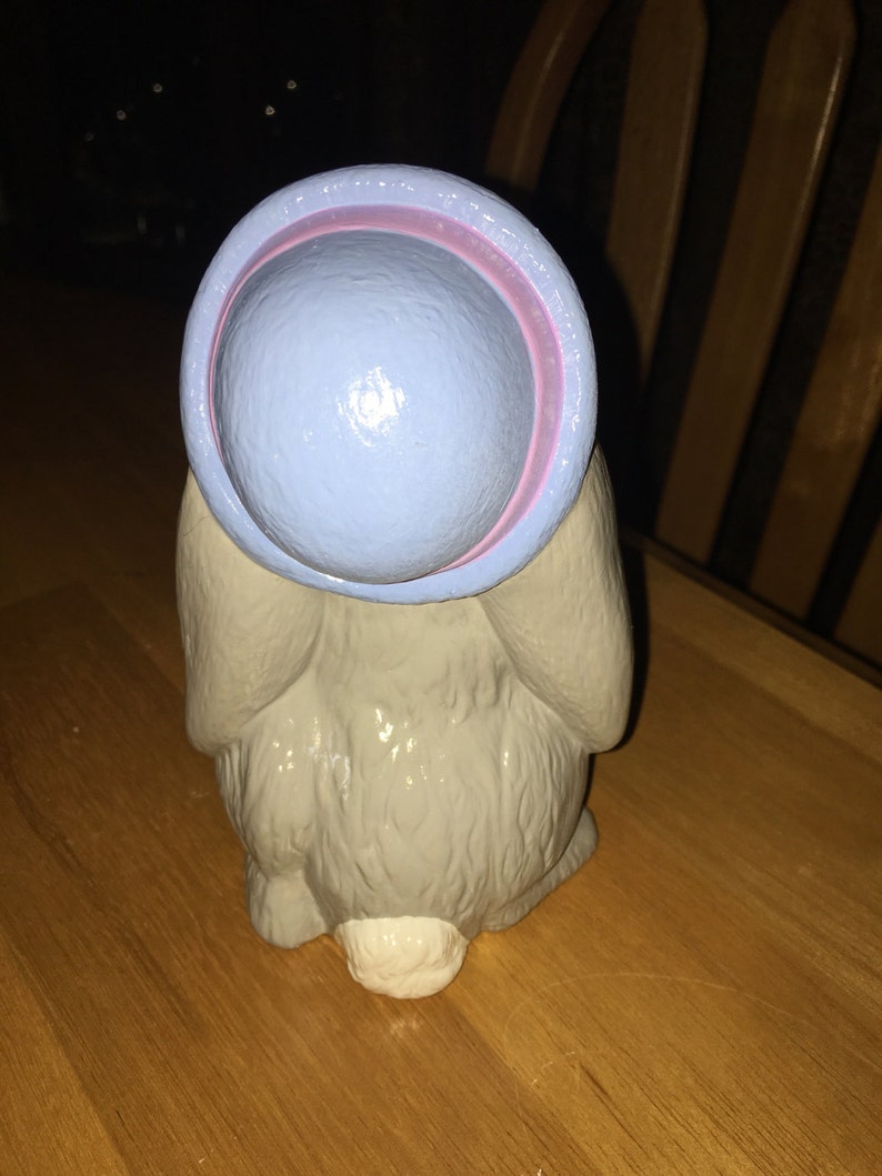 Bunny with Tie and Hat