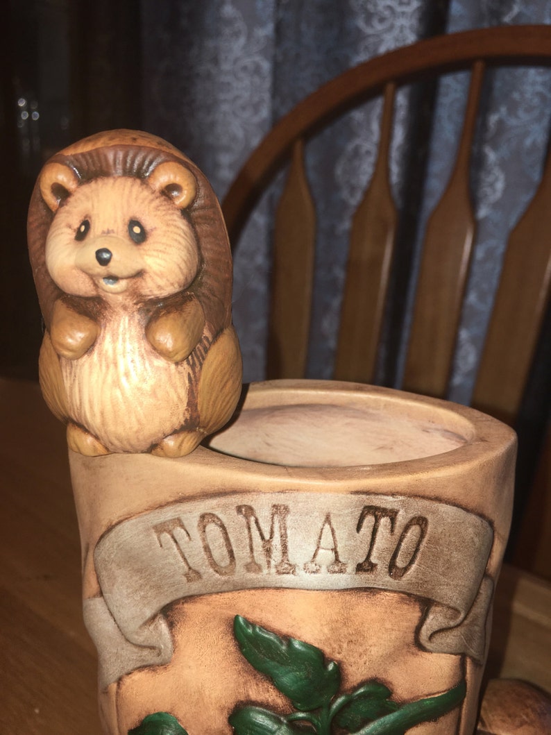Hedgehogs with Tomato Seed Bag