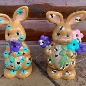 Bunny with Bees or Bunny with Butterflies