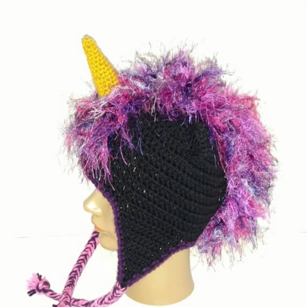 Crochet Unicorn Hat Etsy