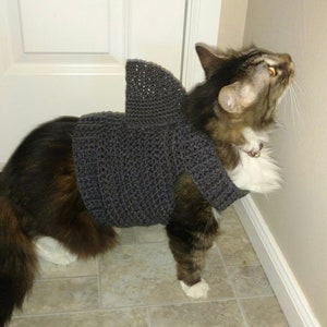 Crochet Pattern- Cat Shark Sweater