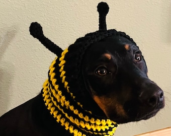 Dog Bumble Bee Snood Cowl